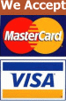 Cedar Specialist of St Louis MO accepts Visa and MasterCard.